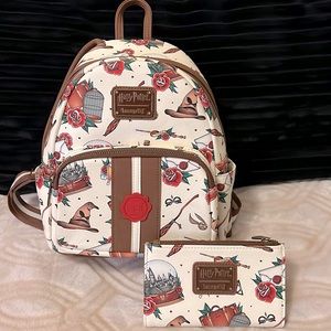 Harry Potter Tattoo Art Backpack & Wallet